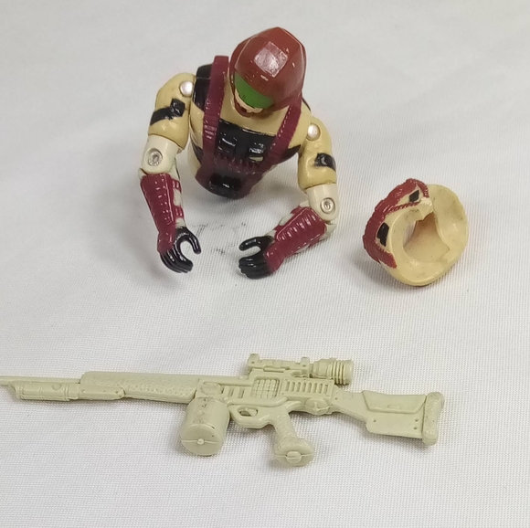 1990 Hasbro GI Joe Original Rock Viper Action Figure With Gun - Picture 2 of 9